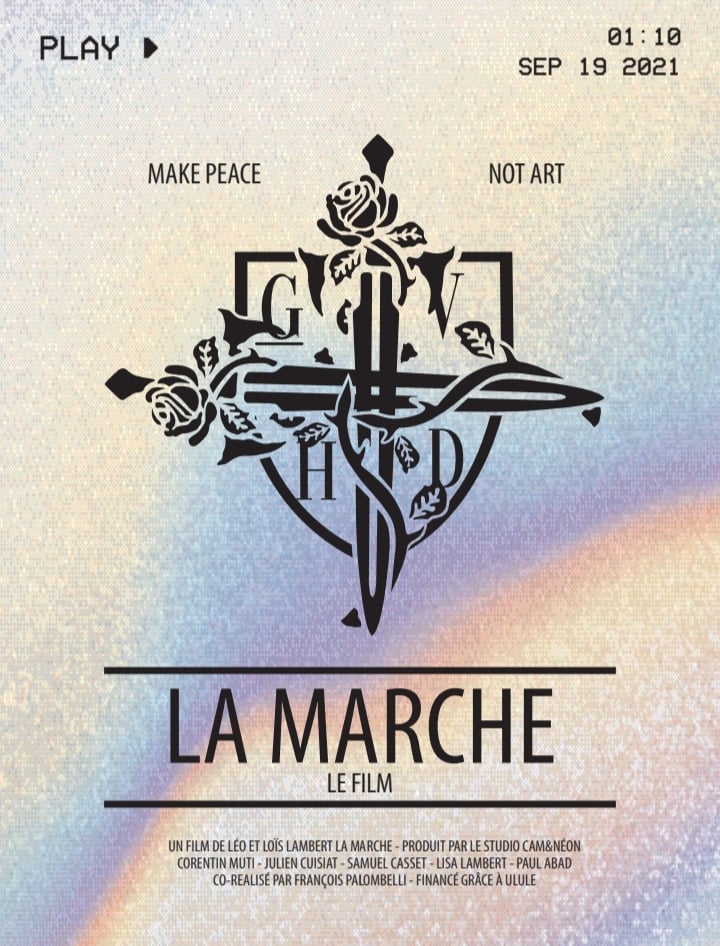 Affiche de "La Marche Le film", long métrage de Cam&Néon studio