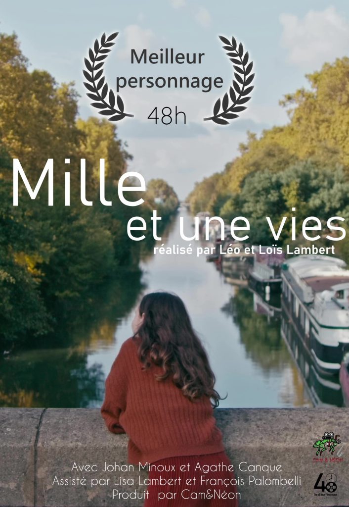 Affiche de Mille et une vie, court métrage de Cam&Néon